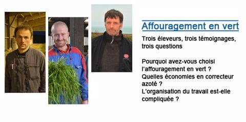 Trois éleveurs, trois stratégies, trois questions Trois éleveurs, trois stratégies, trois questions