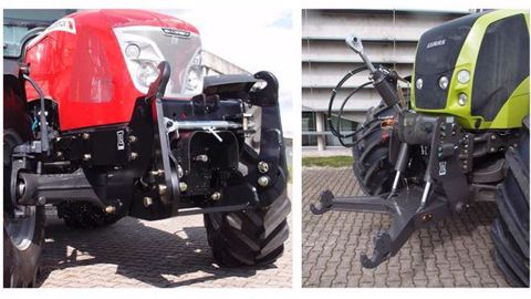 Laforge équipe désormais les Claas Axion et les McCormick X50