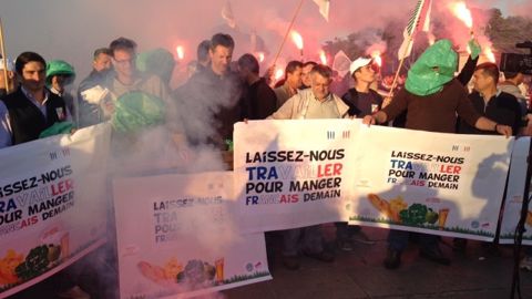 Retour sur les manifs «pour produire et manger français» du 24 juin
