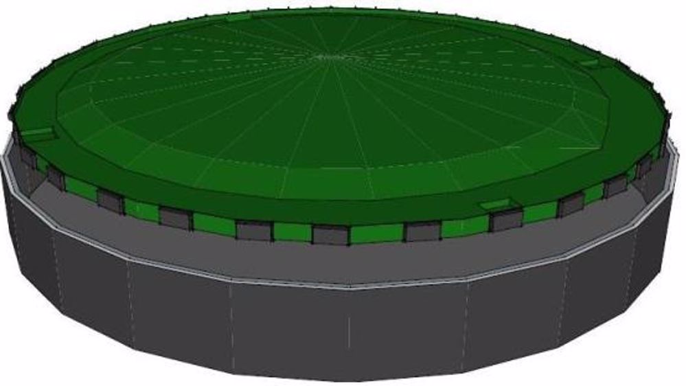 La couverture de fosse Nénufar pour les méthaniseurs La couverture de fosse Nénufar pour les méthaniseurs