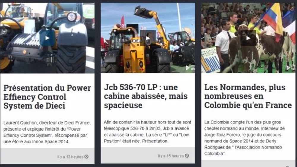 Toutes les vidéos des nouveautés et temps forts du salon