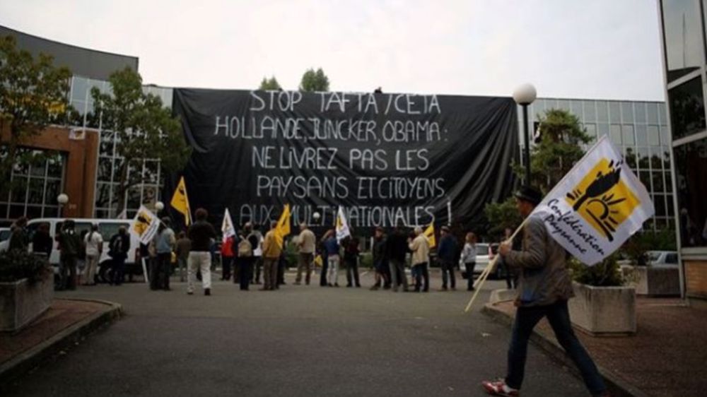 La Confédération paysanne a occupé le siège social de Cargill