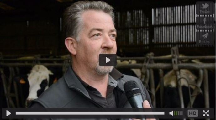 Le Gaec Leroy élu meilleur élevage Prim'holstein 2014
