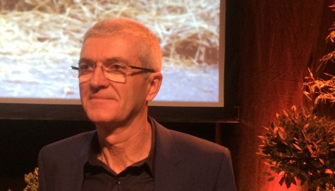 Bernard Lannes, président de la Coordination rurale au 21ème congrès d'Agen