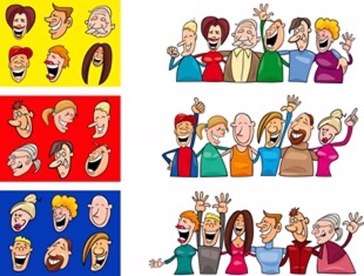 Dessins de gens qui rient