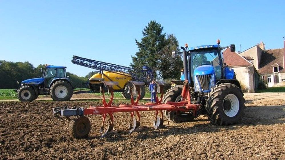 Le New Holland TG255.(©New Holland) 