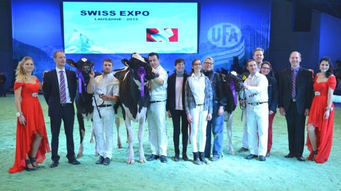 Championnes génisses Swiss Expo 2015
