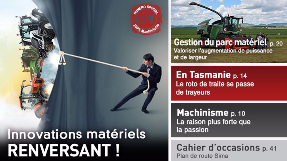 Innovations matériels en élevage : renversant !