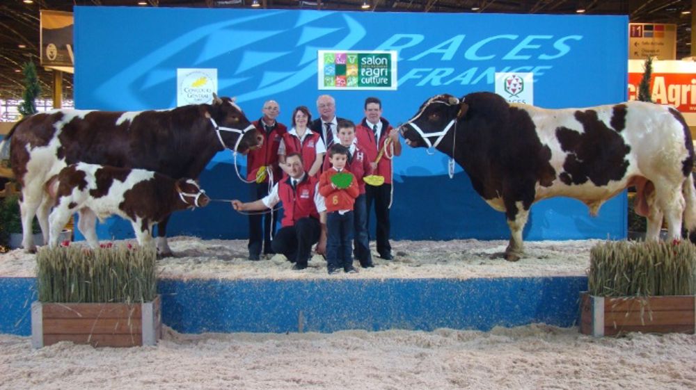 Forban et sa soeur Epatente dominent la race Rouge des Prés