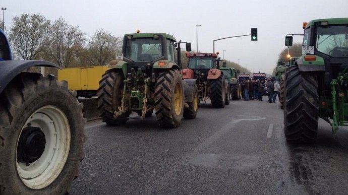 Manifestation d'agriculteurs