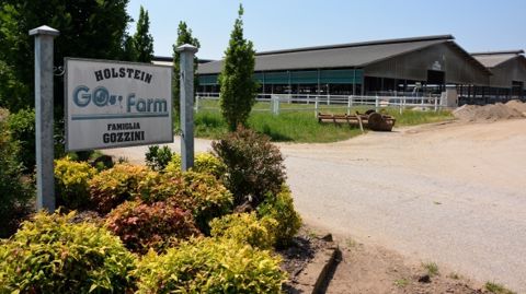 Go Farm est située en Emilie-Romagne à Casalmorano prés de Crémone, entre Milan et Bologne.  (©Terre-net Média) 