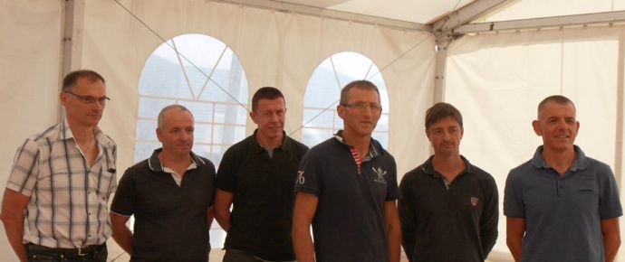 Une partie des membres du comité d'organisation de Festi Elevage