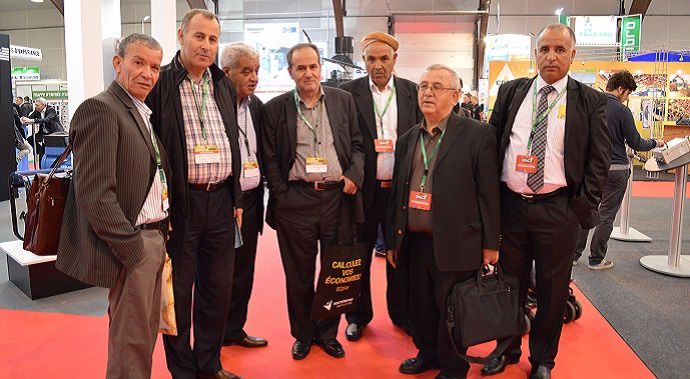 Délégation algérienne au Space 2015
