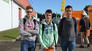 Antonin, Maxime et Antoine au Space 2015. (©Cécile Julien) Antonin, Maxime et Antoine au Space 2015. (©Cécile Julien)
