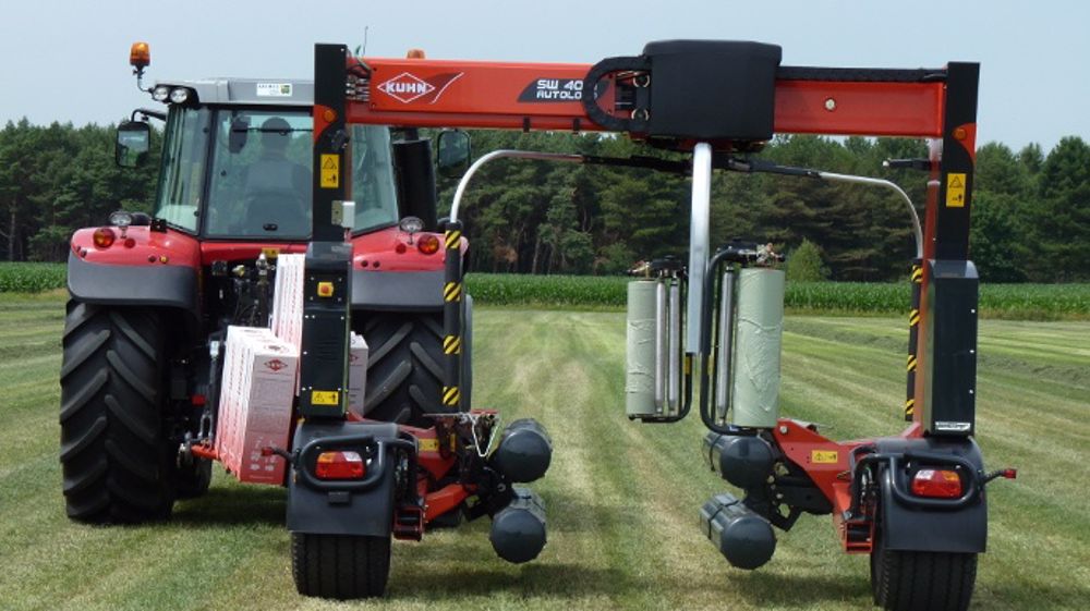 La SW 4014 a reçu une médaille d'argent à l'Agritechnica. (©Kuhn)