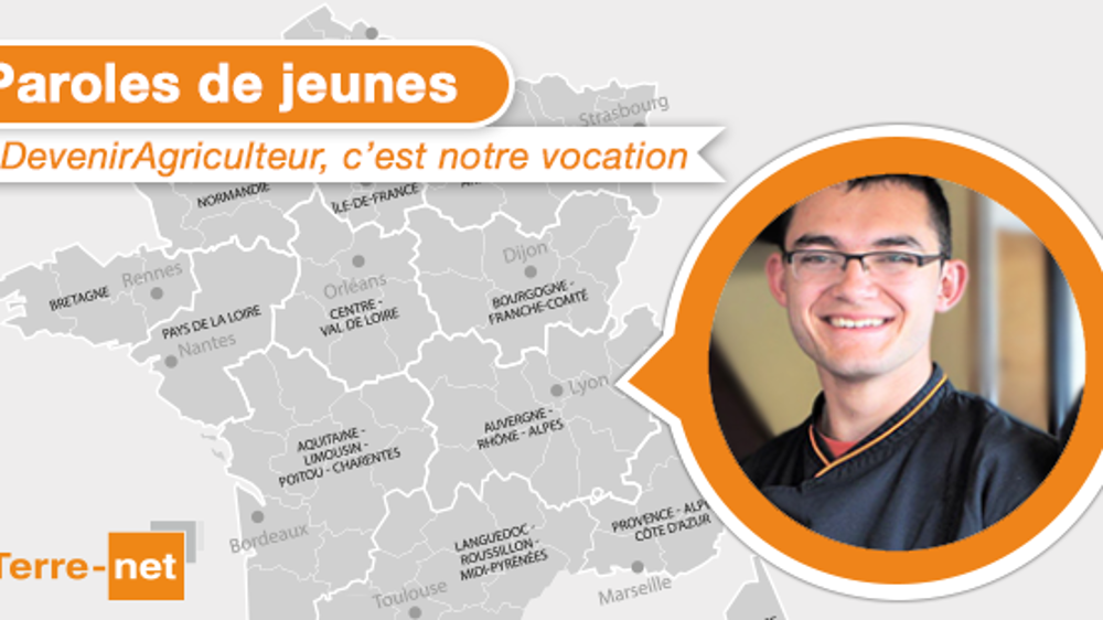 Pierre Gautier témoigne pour Paroles de Jeunes. (©Terre-net Média) 
