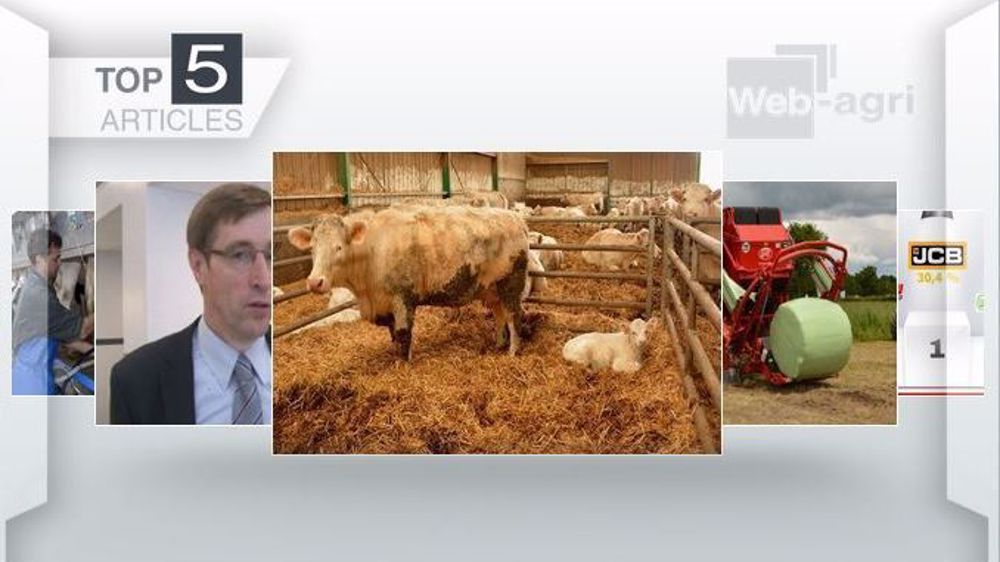 Articles les plus lus cette semaine sur Web-agri.(©Terre-net Média)