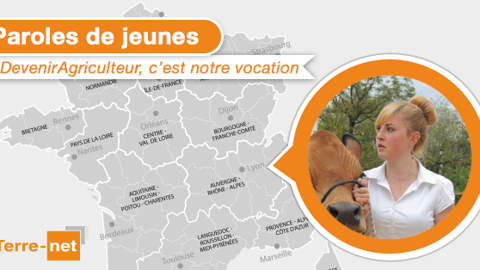 Laura Schmidhauser témoigne pour Paroles de Jeunes. (©Terre-net Média) Laura Schmidhauser témoigne pour Paroles de Jeunes. (©Terre-net Média)