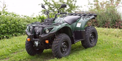 Yamaha Grizzly 450, homologué et bien équipé de série (©Yamaha) Yamaha Grizzly 450, homologué et bien équipé de série (©Yamaha)