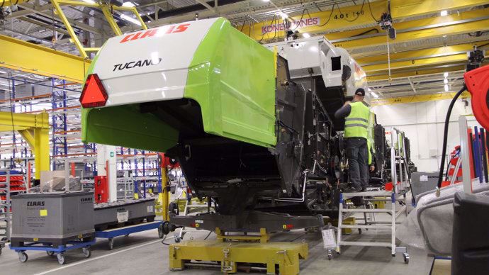 Claas et la Fédération de Russie ont signé un contrat d'investissement.