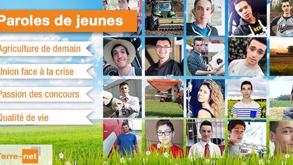   Des jeunes passionnés et motivés par l'agriculture, il y en a ! (©Terre-net Média)