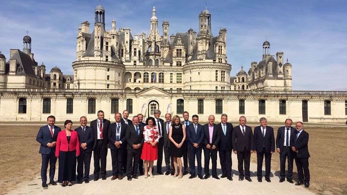 Au chateau de Chambord, Stéphane Le Foll et 19 autres ministres européens de l'agriculture ont appelé à une Pac plus efficace contre les aléas que subissent les agriculteurs.