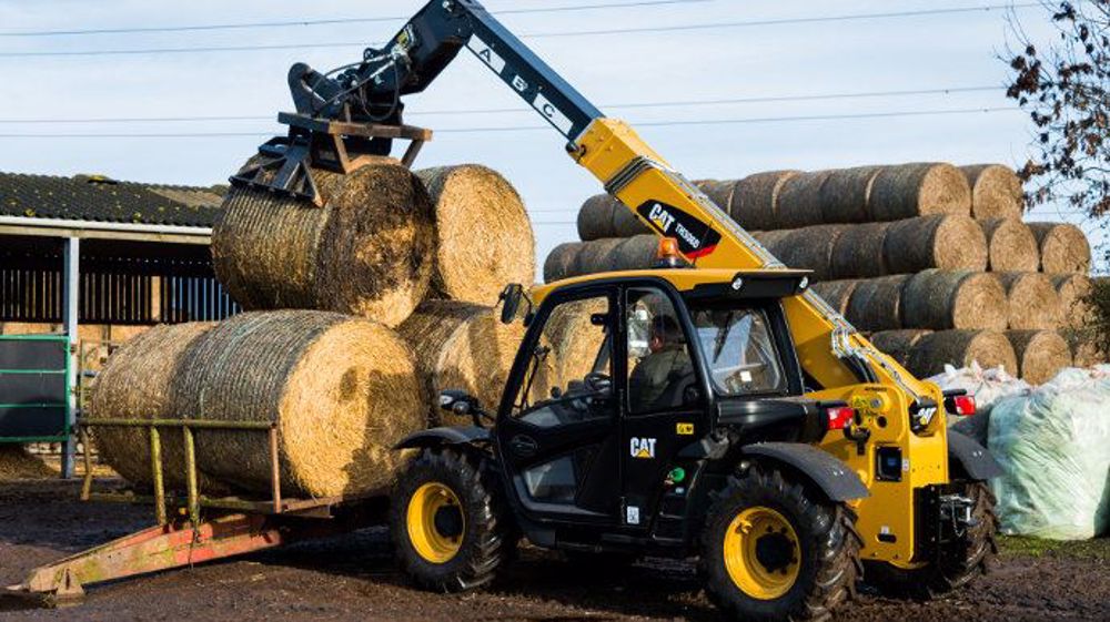 Caterpillar TH306D, petit mais costaud (©Caterpillar)