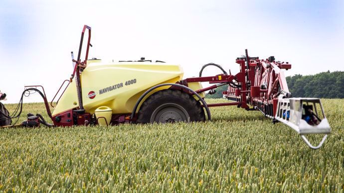 Hardi, rampe delta force avec autoterrain sur navigator 4000