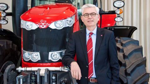Thierry Lhotte, nouveau vice-président Massey Ferguson. (©Massey Ferguson) Thierry Lhotte, nouveau vice-président Massey Ferguson. (©Massey Ferguson)