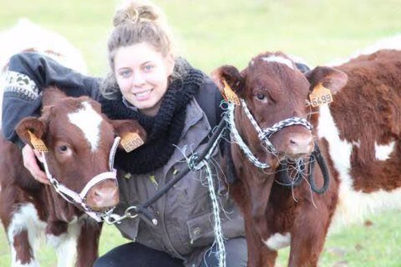 Inès Garrier, fille d'agriculteur du Puy-de-Dôme