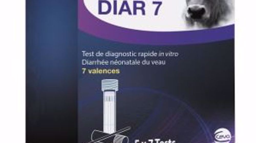 Quick Diar 7 teste sept pathogènes responsables des diarrhées des bovins. (©Ceva Santé Animale)