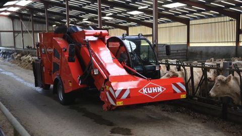 Présentée en avant-première au Sima, la Kuhn SPV Power est une machine maniable et compacte. (©Kuhn)