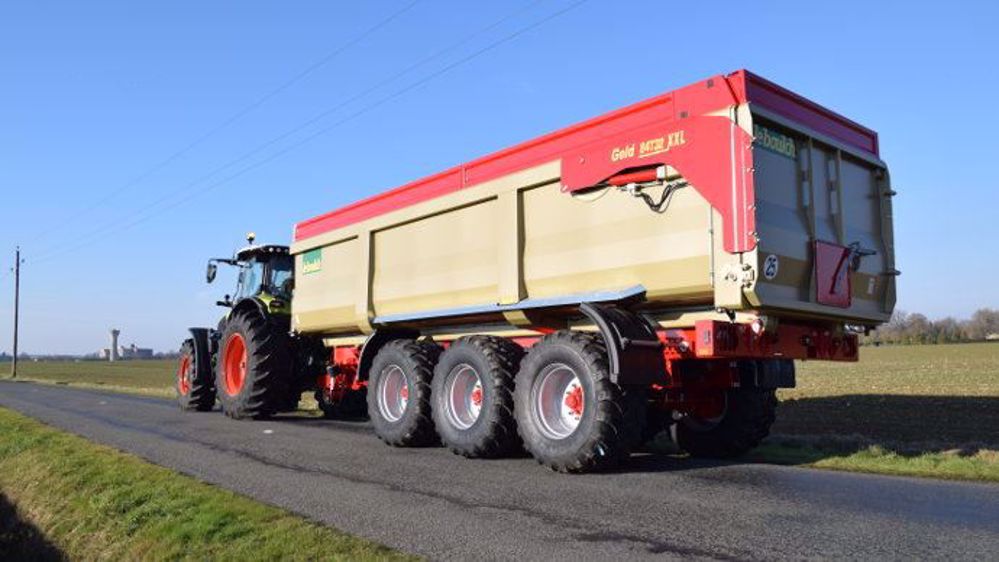 Leboulch Gold 2, une gamme de bennes monobloc de 14 à 32 t. (©Leboulch)