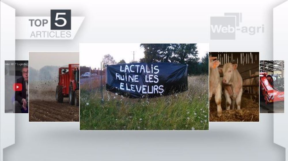 Articles les plus lus cette semaine sur Web-agri. (©Terre-net Média)