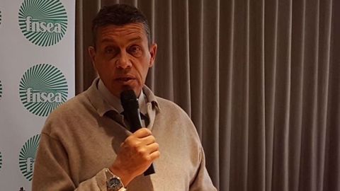 Xavier Beulin lors de ses vœux à la presse début janvier 2017. (©Terre-net Média) 