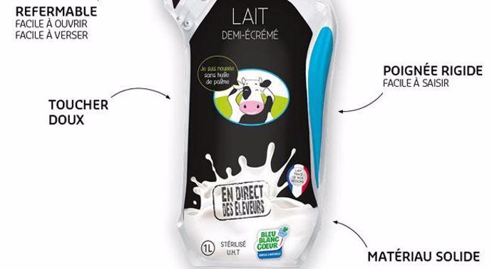 Pack de lait UHT Ecolean
