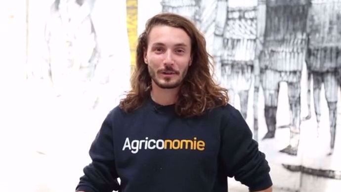 Paolin Pascot, président fondateur d'Agriconomie et président de la Ferme digitale.