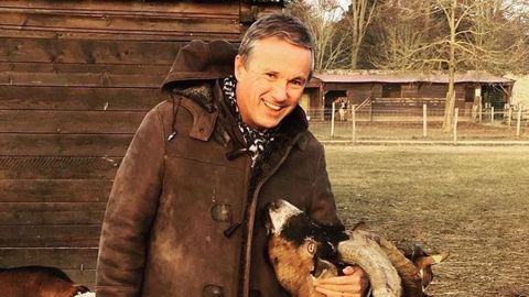 Photo issue du compte Instagram de Nicolas Dupont-Aignan (©Dupontaignan) 