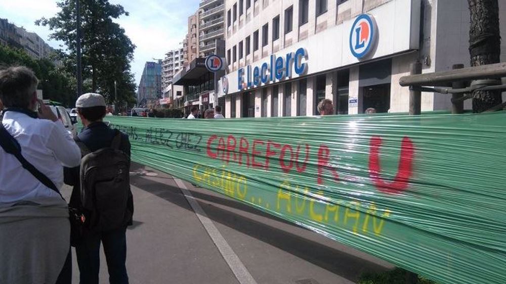 Actions Syndicale De La FNB Contre Des Magasins Leclerc