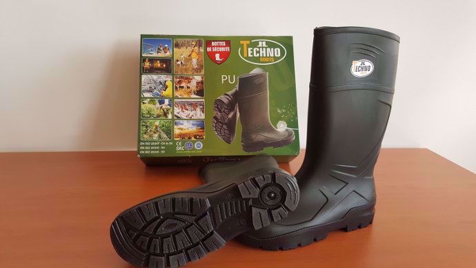 Les bottes Technoboots distribuées par Ukal, sont les plus confortable de notre test