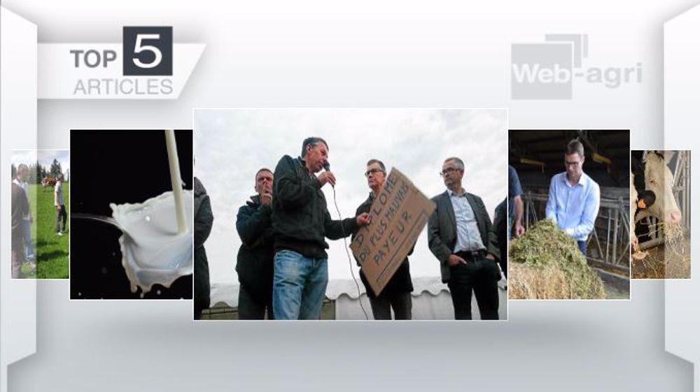 Articles les plus lus cette semaine sur Web-agri. (©Terre-net Média)
