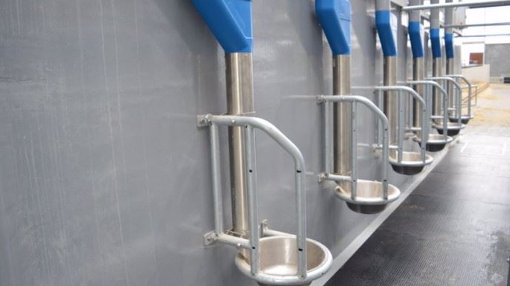 PipeFeeder mélange fermier distribue l'aliment sans gaspillage (©Hanskamp) 