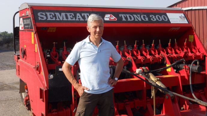 Yves Gosselin en agriculture de conservation