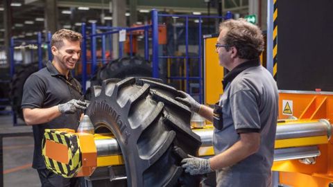 Les pneumatiques agricoles de Continental seront fabriqués à Lousado au Portugal. (©Continental)
