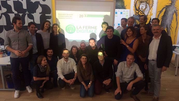 Les représentants des 13 start-up de La Ferme Digitale ont accueill, mercredi 20 septembre, les créateurs de 8 nouvelles 