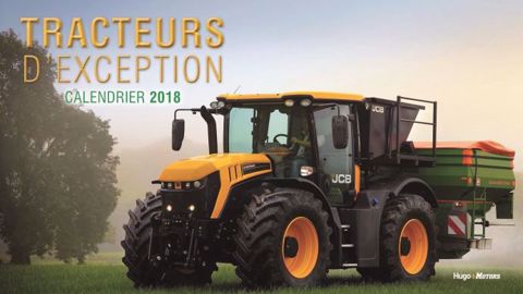 Le nouveau Fastrac de JCB s'offre la couverture du calendrier des tracteurs d'exception 2018. (©Hugo et Cie) Le nouveau Fastrac de JCB s'offre la couverture du calendrier des tracteurs d'exception 2018. (©Hugo et Cie)