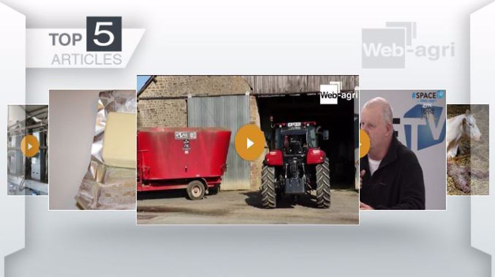 Articles les plus lus de la semaine sur Web-agri. (©Terre-net Média)