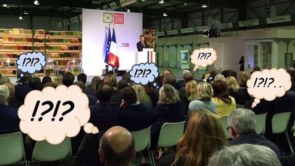 Avec ses annonces du 11 octobre 2017 à Rungis, Emmanuel Macron laisse les agriculteurs très sceptiques. (©Terre-net Média) 
