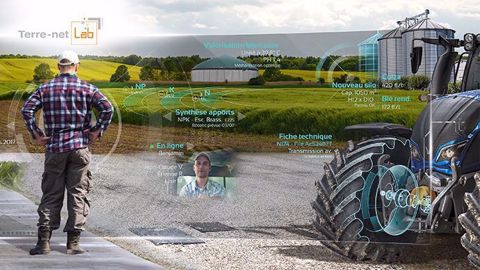 L'agriculture numérique, un avenir pas si lointain avec Agri-tech 2030. (©Terre-net Média)