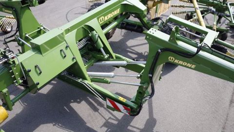Détail de la suspension de rotor d'un Krone Swadro 1400 plus. (©Krone) Détail de la suspension de rotor d'un Krone Swadro 1400 plus. (©Krone)